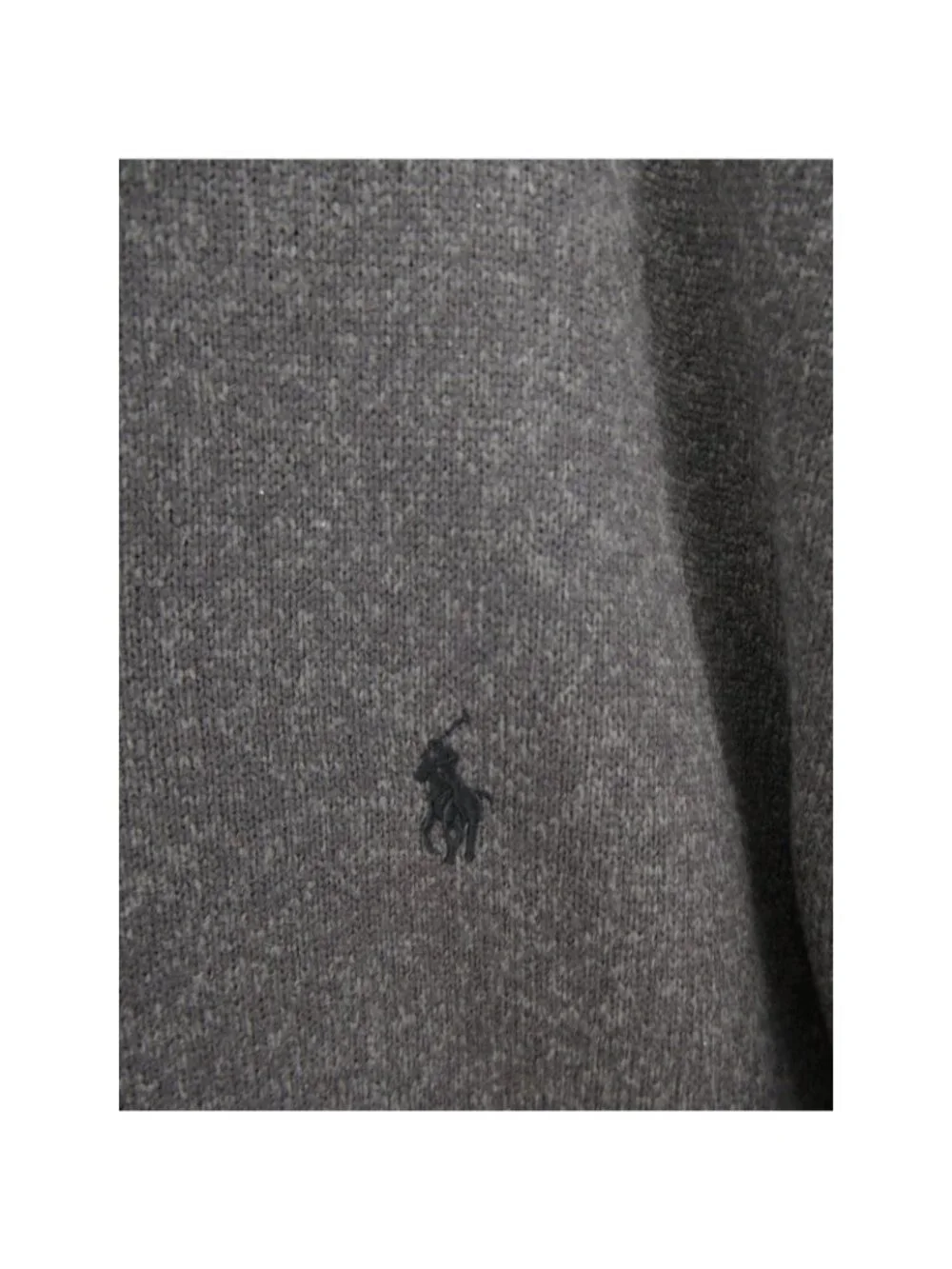 Polo Ralph Lauren Jacket 2XB Big Sweater Fleece Pony Heathered Full Zip
